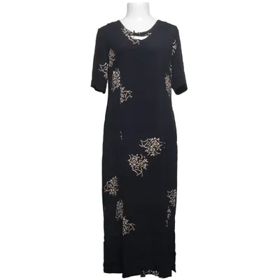 Jurk (Zwart, Goud) van Bloch Viscose