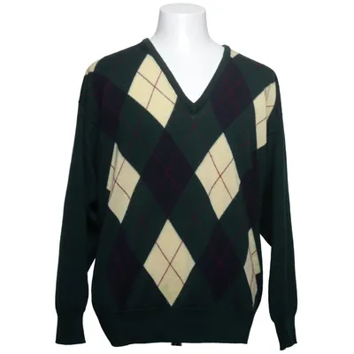 Pullover (Grön, Blå, Beige) från Pringle Ull