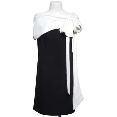 Klänning (Svart, Vit) från Joseph Ribkoff Elastan, Polyester