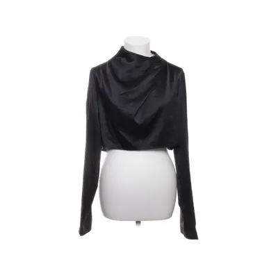 Crop top (Zwart) van Ahlvar Gallery Elastaan, Zijde