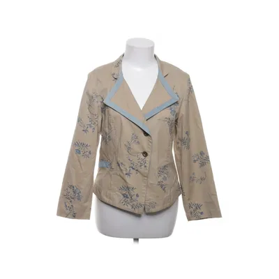 Blazer (Beige, Blauw, Meerkleurig) van Jensen Women Only Katoen, Elastaan