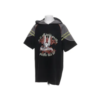 Huvtröja (Svart, Grå, Flerfärgad) från Boys by KappAhl Bomull, Polyester