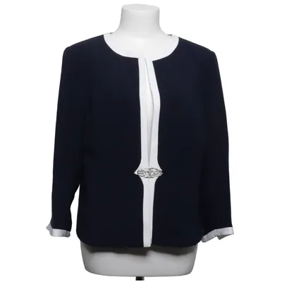 Blazer (Blue, White) from Paloma Picasso Polyester, Viscose