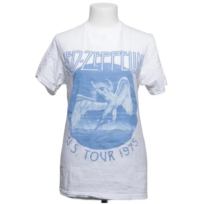 T-shirt (Blanc, Bleu) de Gildan Softstyle Coton