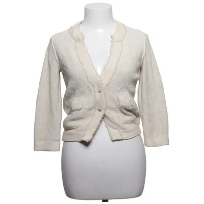 Cardigan (Beige) from Banana Republic Cotton, Metallic fiber