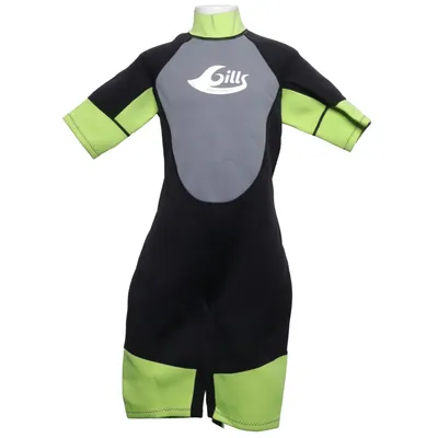 Wetsuit (Black, Green, Gray) from Gills Nylon