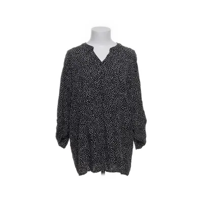 Blus (Svart, Vit) från "SU" Bomull, Polyester