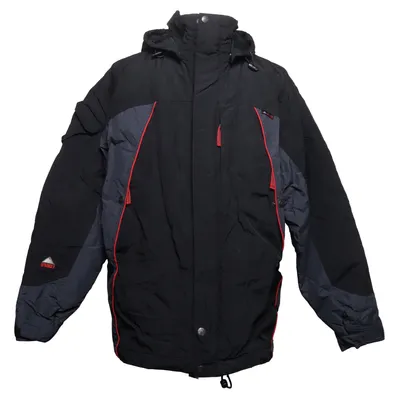 Ski jacket (Black, Gray) from McKinley Nylon