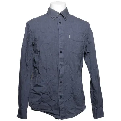 Buttondown-skjorta (Blå) från Ben Sherman Bomull