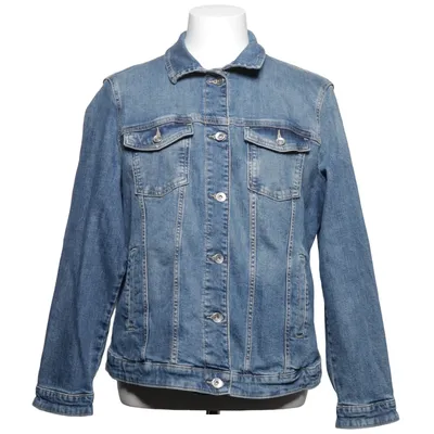 Denimjakke (Blå) fra Tom Tailor Bomuld, Elastan, Polyester
