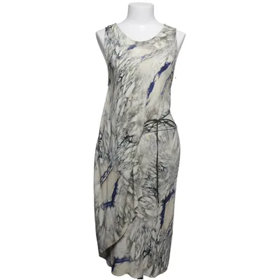 Dress (White, Blue, Gray) from Dagmar Viscose