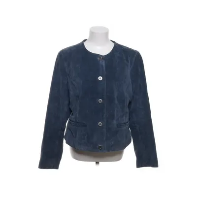 Leren jack (Blauw) van Cappuccini Leer