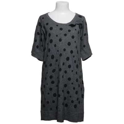 Robe (Gris, Noir) de Paon Angora, Cachemire, Coton, Polyamide, Viscose, Laine