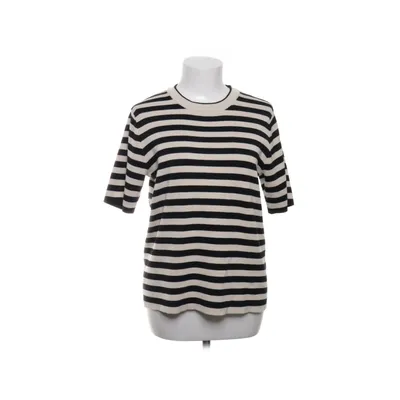 T-shirt (Zwart, Beige) van Object Viscose