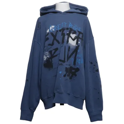 Sweat à capuche (Bleu, Multicolore) de Zara