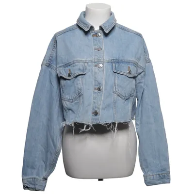 Spijkerjas (Blauw) van Topshop Katoen