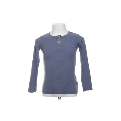 Henley shirt (Blauw) van Name It Elastaan, Modal, Organisch katoen