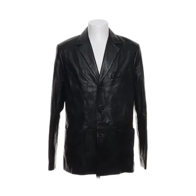 Leather blazer (Black) from J.Lindeberg Leather