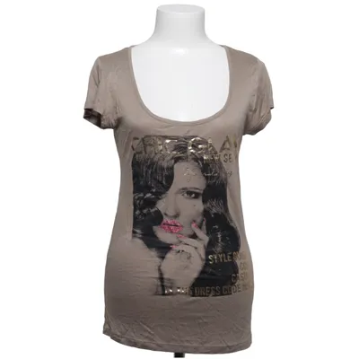 T-shirt (Beige) from Stitch & Soul Elastane, Polyamide, Viscose
