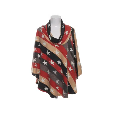 Poncho (Röd, Svart, Vit, Beige, Grå) från Happi Elastan, Polyester