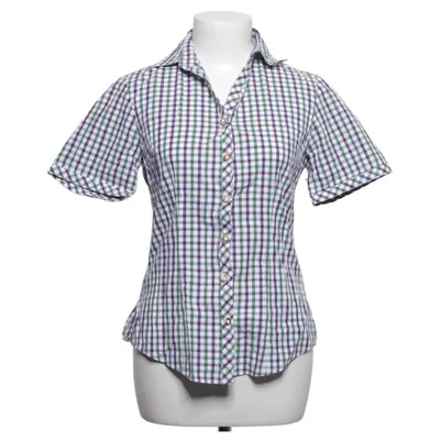 Chemise à manches courtes (Blanc, Vert, Violet) de Almsach Coton
