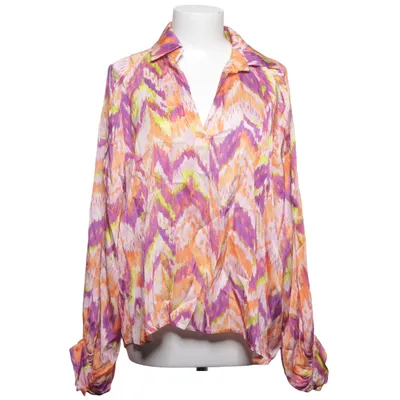 Blouse (Lila, Oranje, Meerkleurig) van Senes Zijde, Viscose