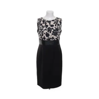 Dress (Black, Beige) from Singh Madan Elastane, Polyester, Viscose
