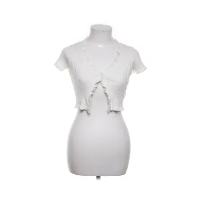Cardigan (White) from Shein Polyamide, Polyester, Viscose