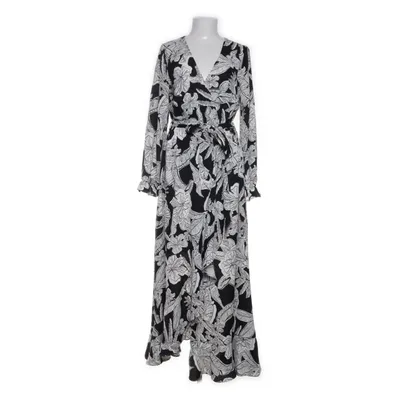 Omlottklänning (Svart, Vit) från Golden Line Polyester