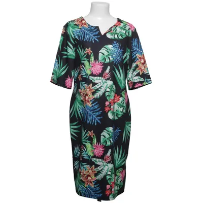 Robe (Noir, Multicolore) de Sophia Élasthane, Polyester