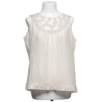 Top (Beige) van Bruuns Bazaar Katoen, Zijde