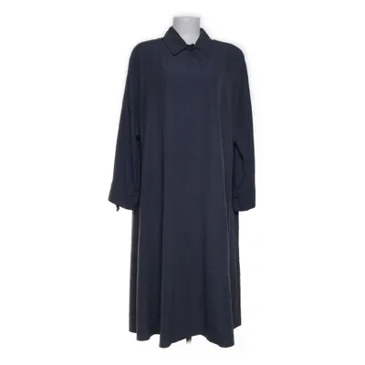 Coat (Gray, Blue) from Marina Rinaldi Polyester, Viscose
