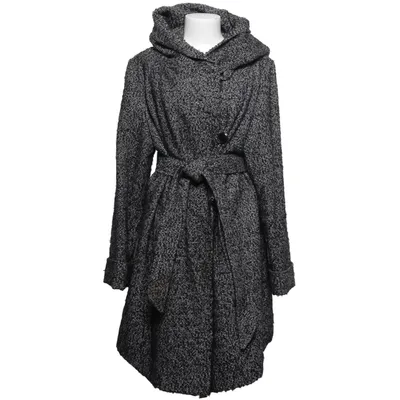 Frakke (Sort, Hvid) fra Sara Kelly by Ellos Akryl, Polyester, Viscose, Uld