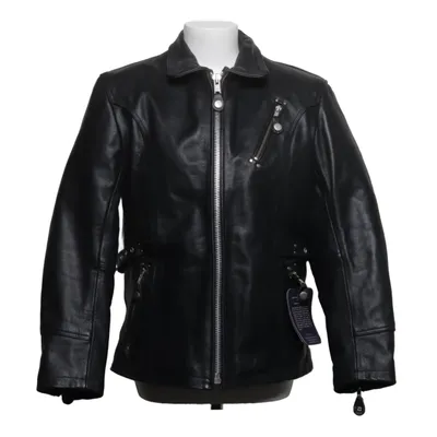 Motorcycle jacket (Black) from Corell Leather