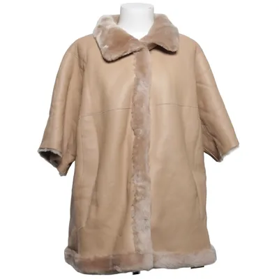 Shearling jas (228001483) van (The Mercer) N.Y. Leer