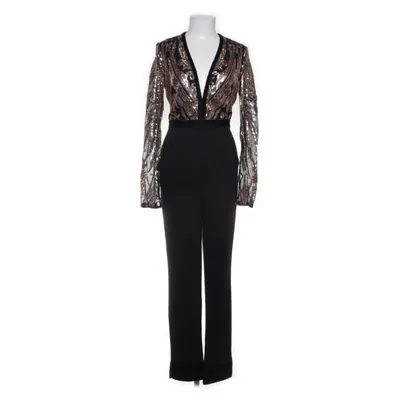 Byxdress (Svart, Guldfärgad) från Goddiva Elastan, Polyester