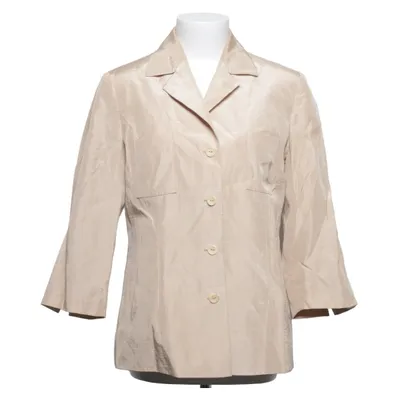 Kavaj (Beige) från Michele Boyard Linne, Polyester, Viskos