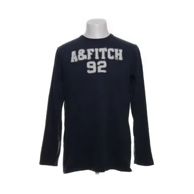 Lange mouwen shirt (Blauw) van Abercrombie & Fitch Katoen