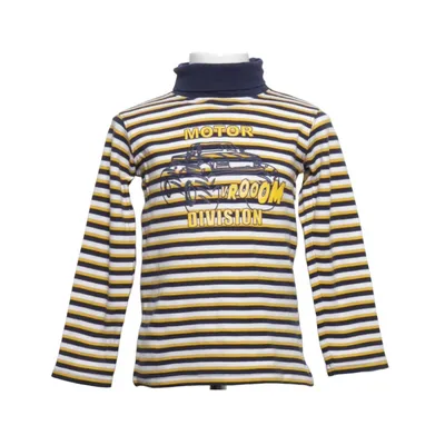 T-shirt à manches longues (Bleu, Jaune, Blanc) de Bob der Bär Coton