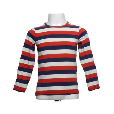 Langærmet t-shirt (Rød, Blå, Hvid) fra Mini Rodini Elastan, Tencel