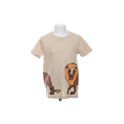 T-shirt (Beige, Flerfarvet) fra Lindex Kids Bomuld