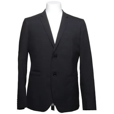 Kavaj (HYPERION BLAZER) från Bläck Polyester, Viskos, Ull