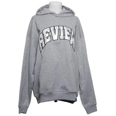Sweat à capuche (Gris) de Review Coton, Fibre métallique, Polyester