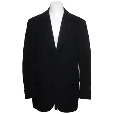 Blazer (Schwarz) von Pierre Laffitte Kaschmir, Polyester, Viskose, Wolle