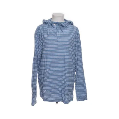 Capuchon sweater (Blauw, Wit) van Bauer Katoen