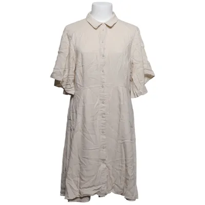 Blousejurk (Beige) van Selected Femme Linnen, Polyester, Viscose