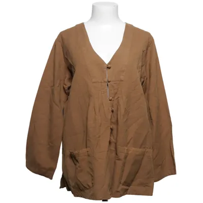 Blouse (Marron) de Gudrun Sjödén Coton, Lin