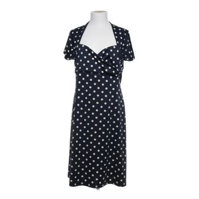 Jurk (Blauw, Wit) van King Louie Elastaan, Polyester