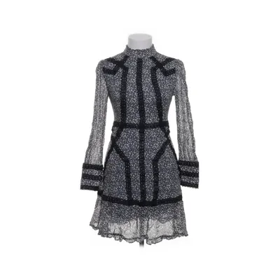 Klänning (Blå, Svart, Vit, Flerfärgad) från By Malina Polyester, Viskos