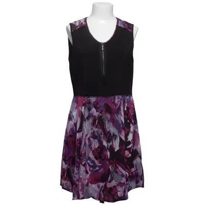 Jurk (Zwart, Lila, Roze) van Gina Laura Collection